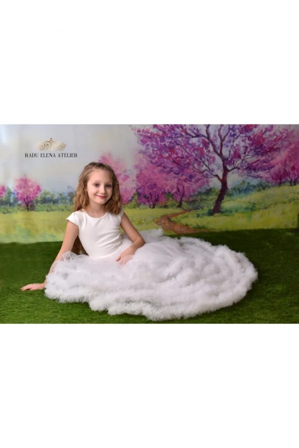 Pure - Rochiță tulle floare prințesă - imagine 2