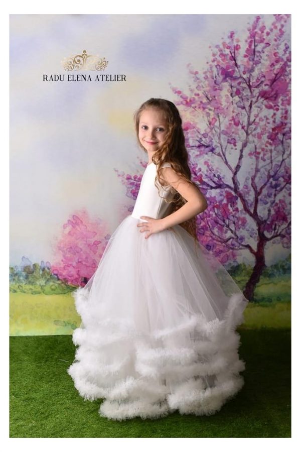 Pure - Rochiță tulle floare prințesă