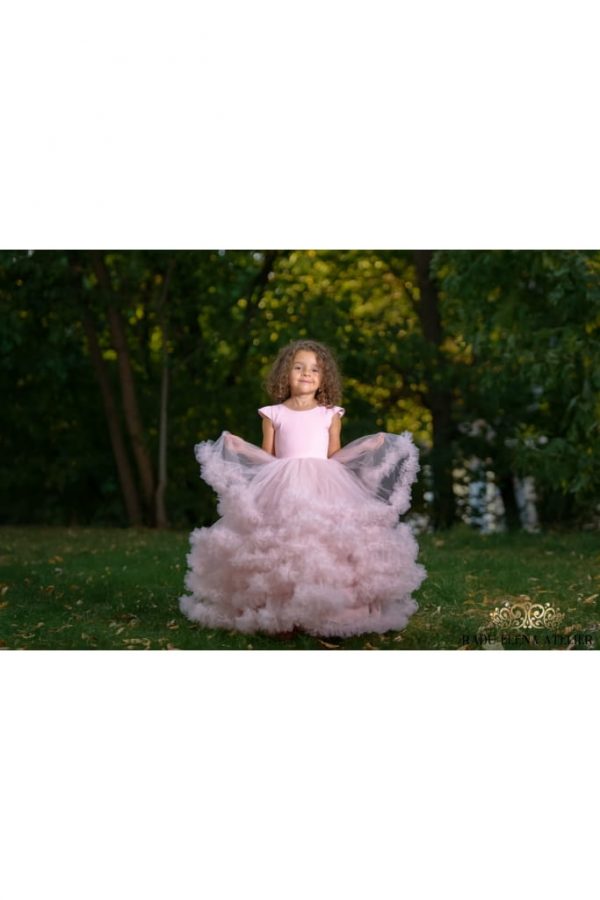 Delicate - Rochiță tulle floare printesa - imagine 3