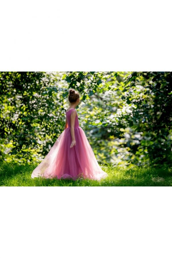 Dark Blush - rochiță tulle - imagine 4