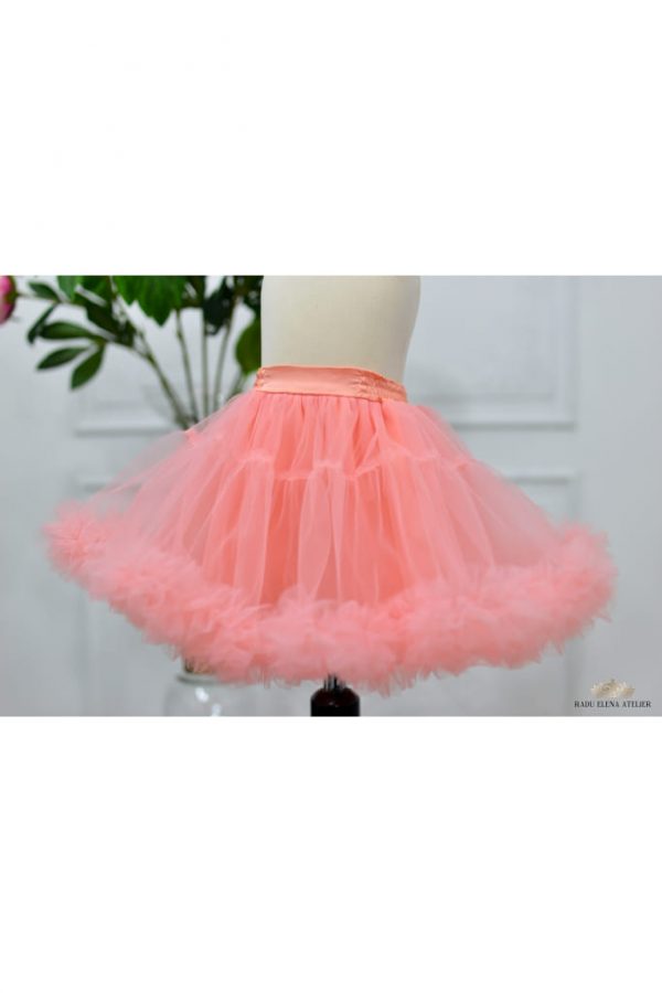 Frezia - Fustă tulle floare fetițe - imagine 4