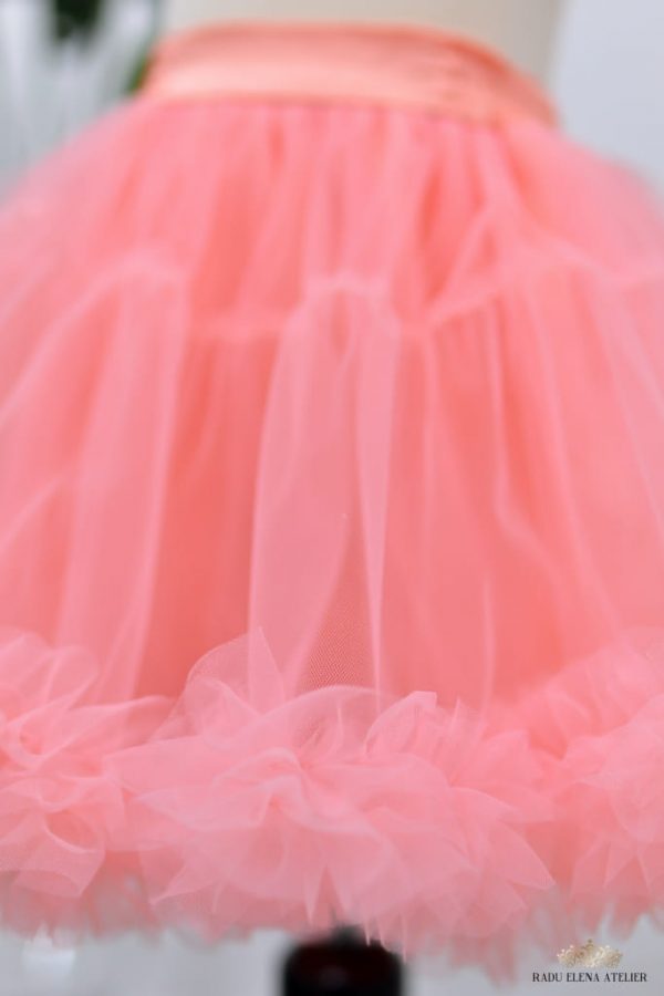 Frezia - Fustă tulle floare fetițe - imagine 3