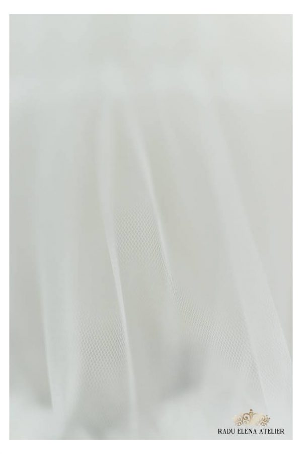 Ivoire - Fustă tulle floare fetițe - imagine 2