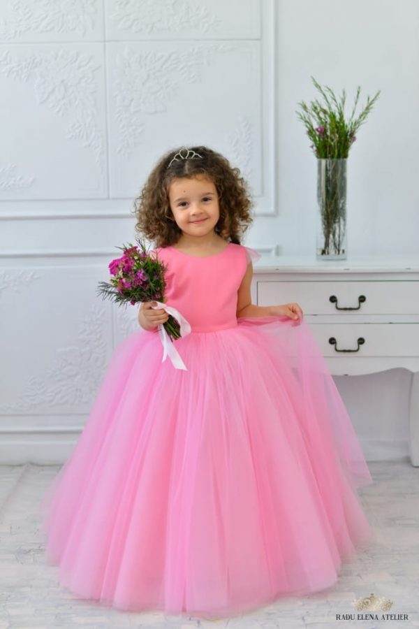 Rosas - Rochiță tulle prințesă/ amplă - imagine 4