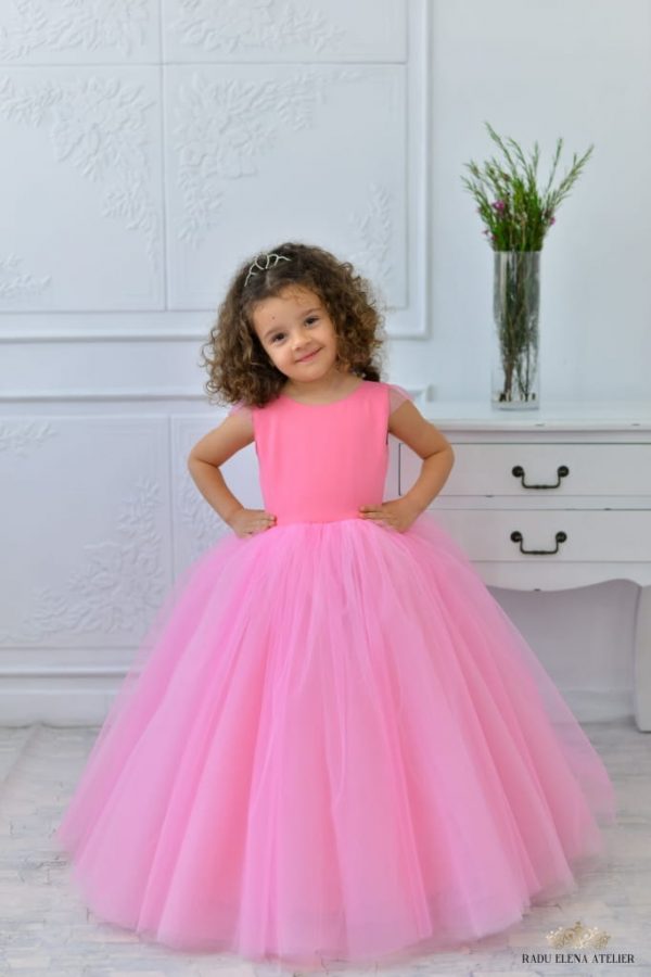 Rosas - Rochiță tulle prințesă/ amplă - imagine 3