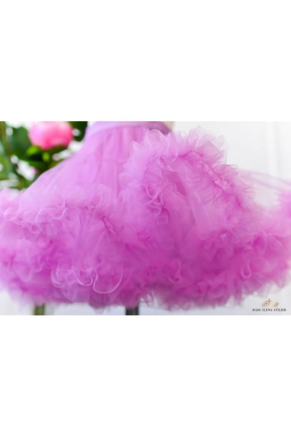 Spring - Fustă tulle floare fetițe - imagine 3