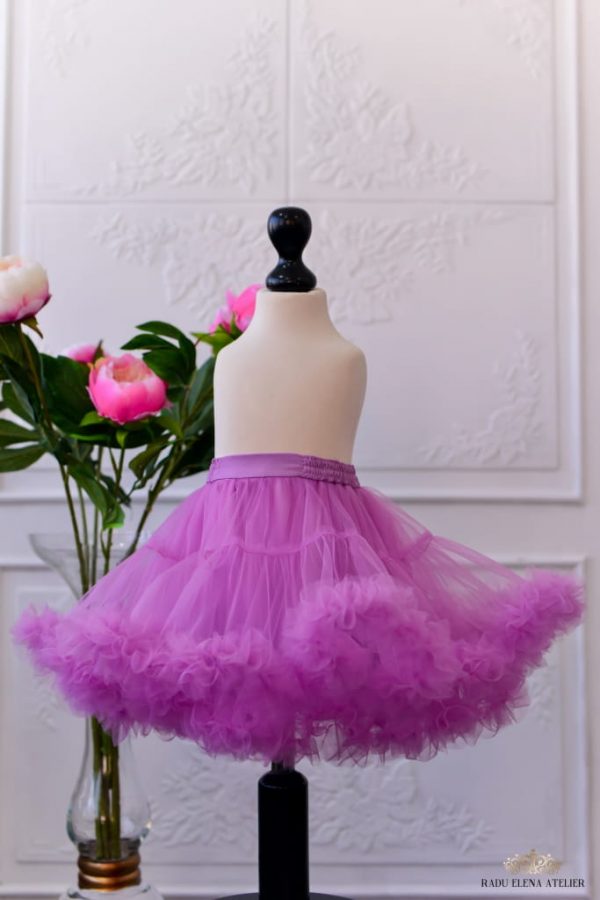 Spring - Fustă tulle floare fetițe