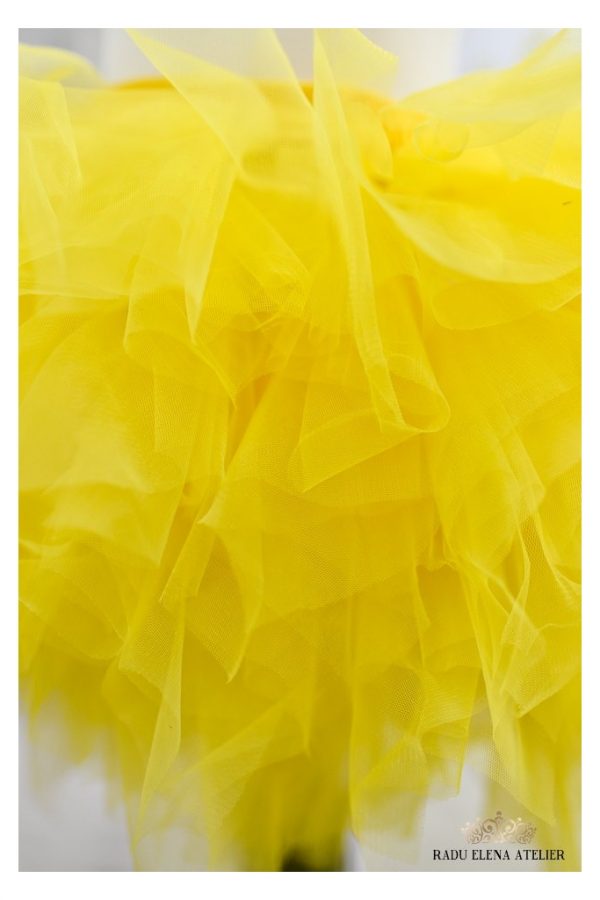 Sun - Fustă tulle fulg fetițe - imagine 2