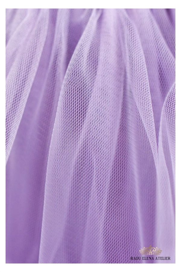 Violette - Fustă tulle floare fetițe - imagine 3