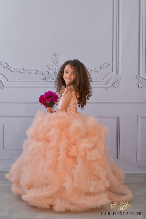 Peach Petals-Rochiță