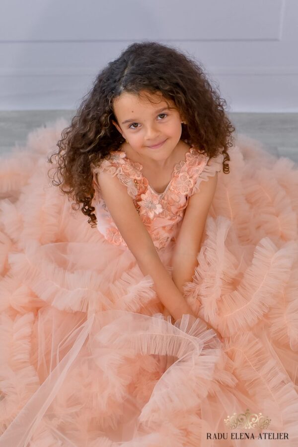 Peach Petals-Rochiță - imagine 3