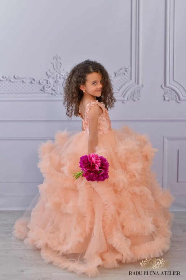 Peach Petals-Rochiță - imagine 4