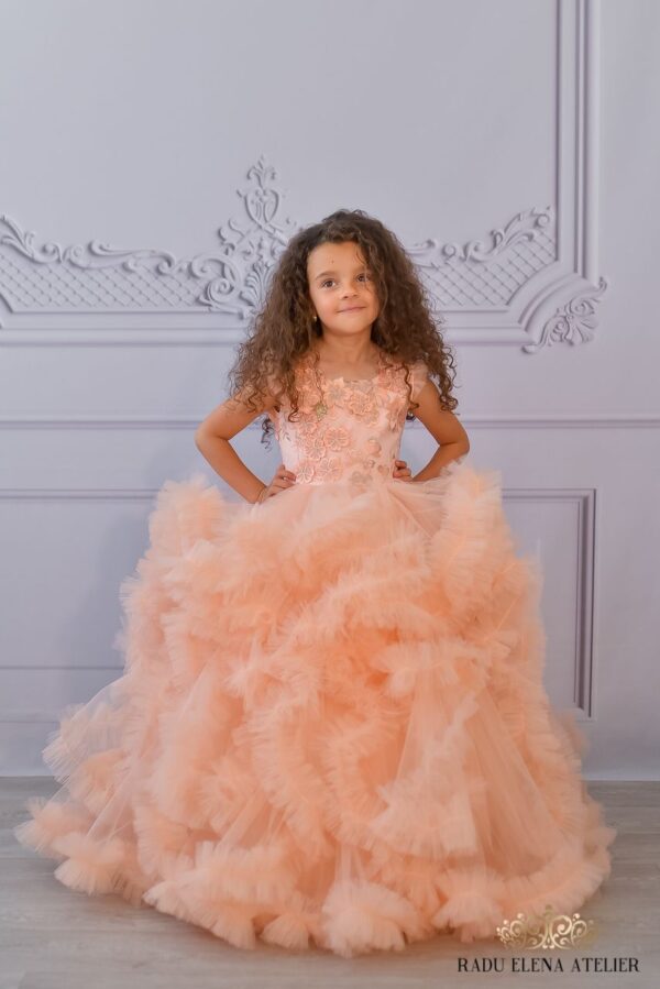 Peach Petals-Rochiță - imagine 5