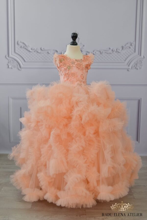 Peach Petals-Rochiță - imagine 7