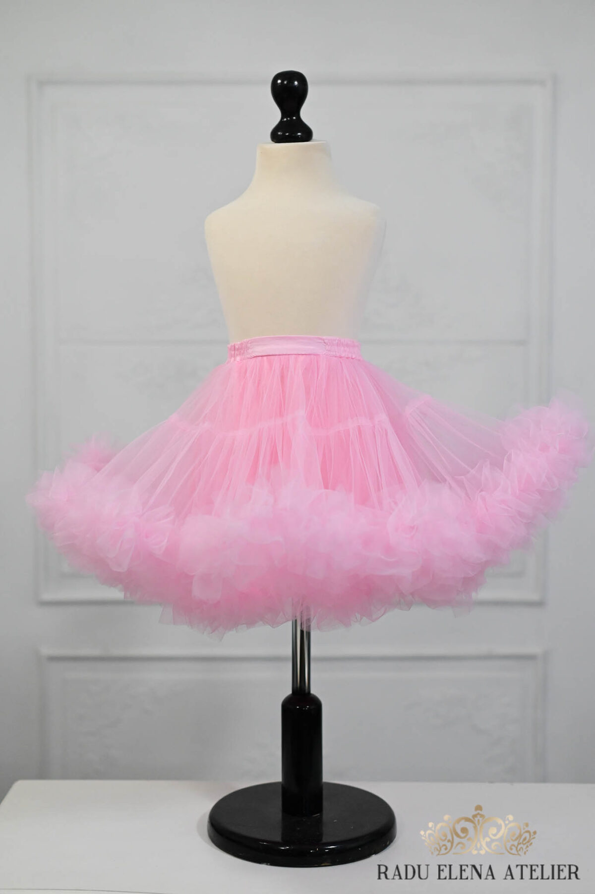 Rosas-fustita tulle floare - imagine 2