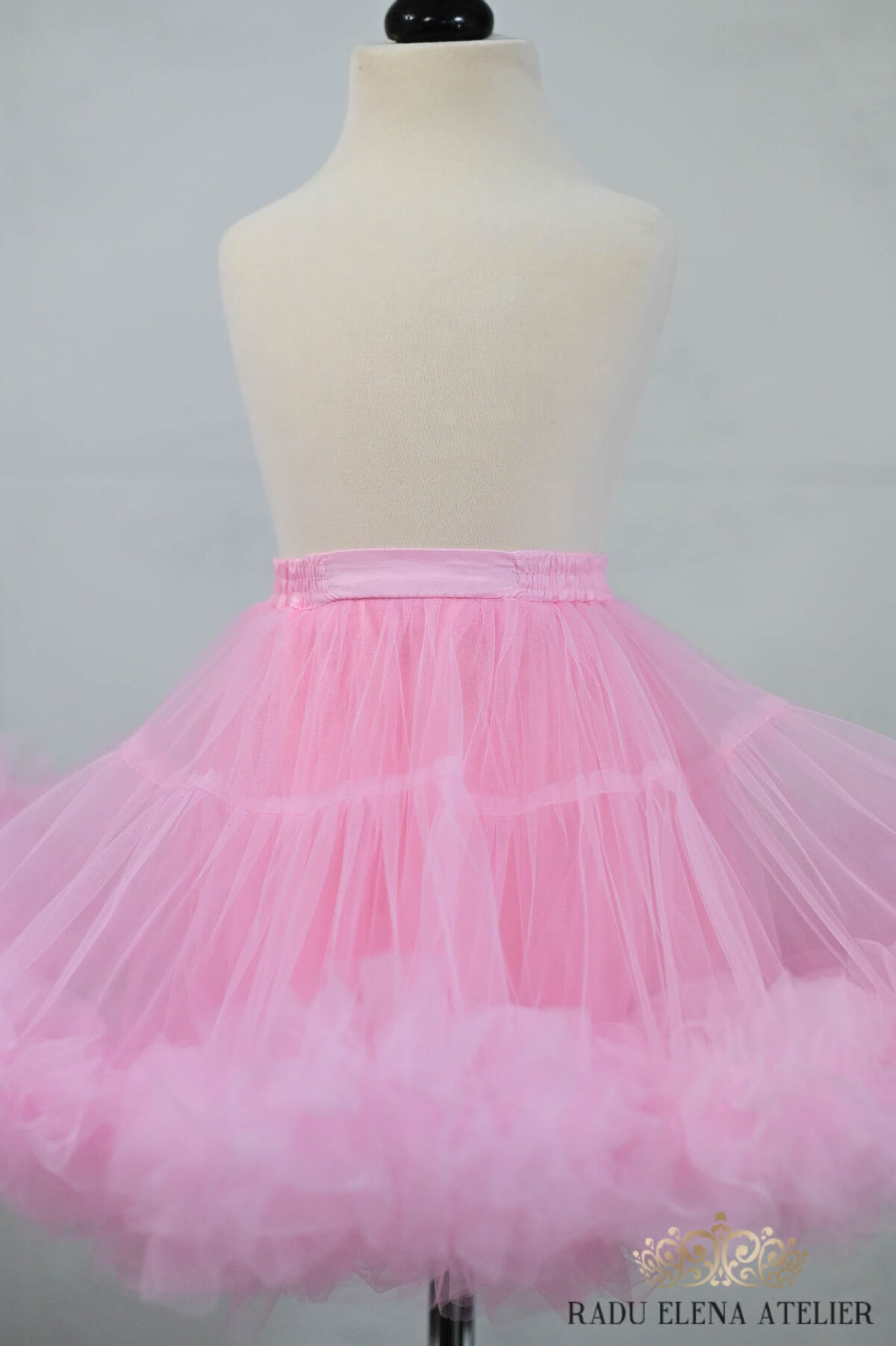 Rosas-fustita tulle floare - imagine 3