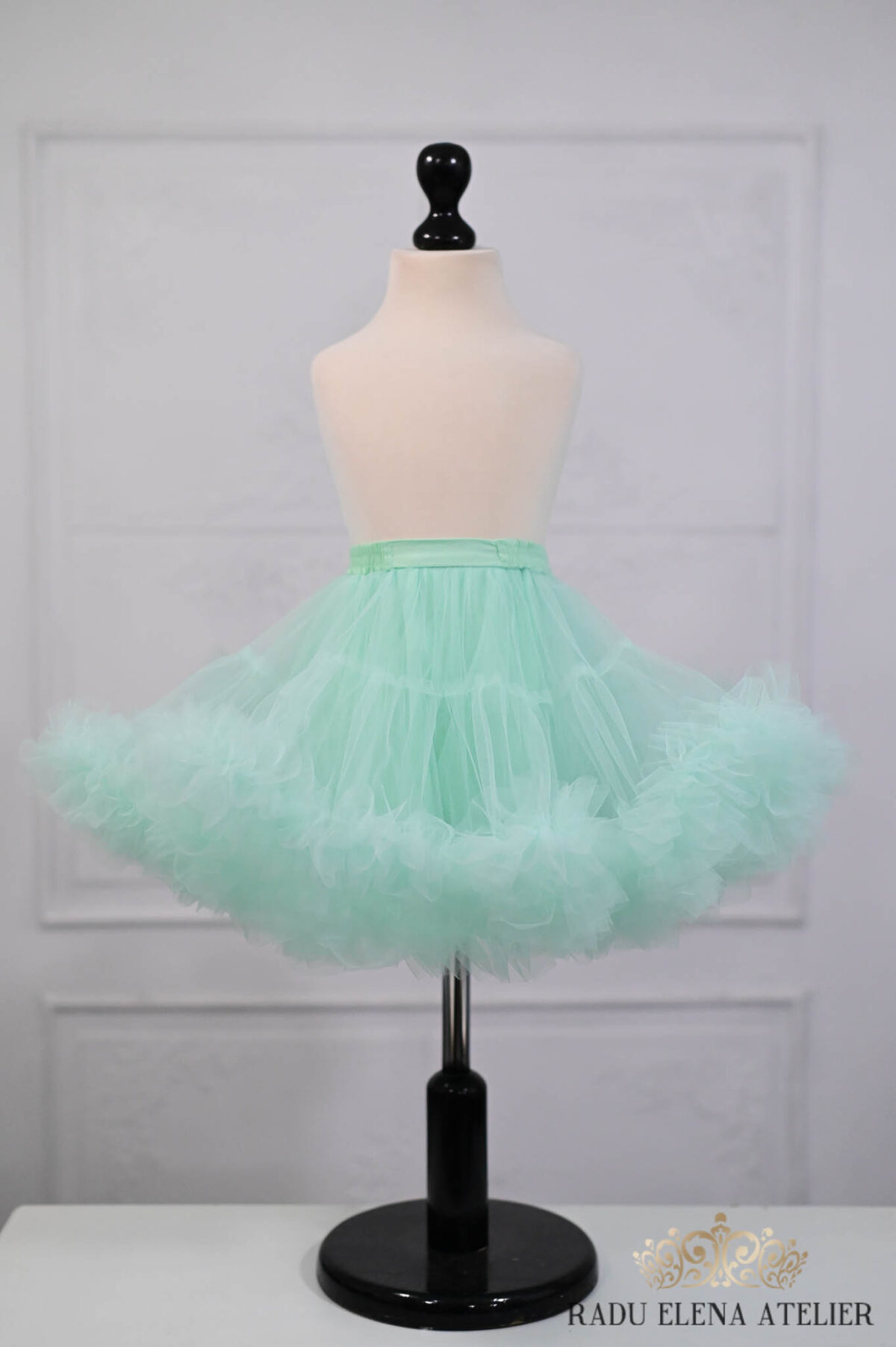 Vintage-fustita tulle floare - imagine 2
