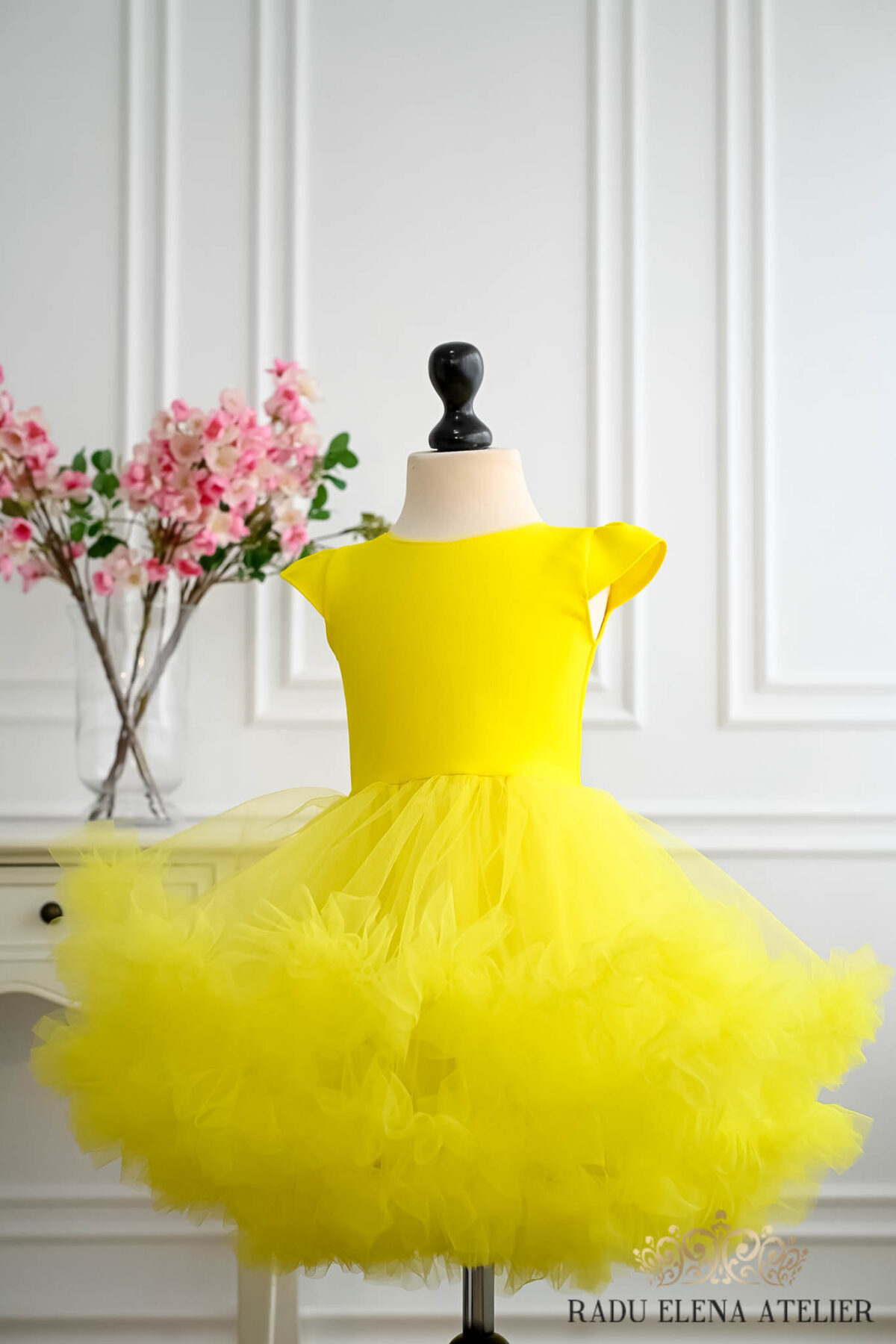 Sun-rochita tulle floare/balerina - imagine 2