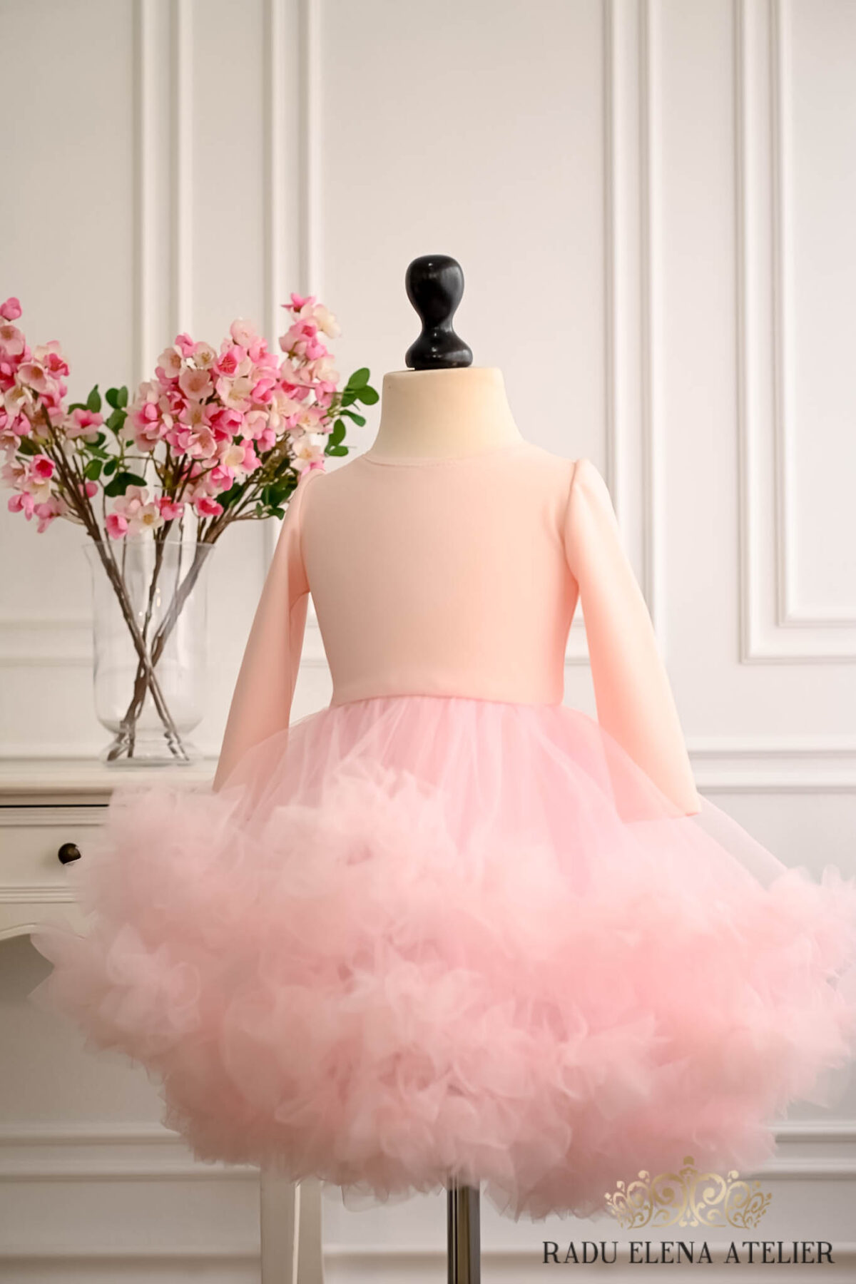 Sweet Rosas-rochita tulle floare/balerina - imagine 2