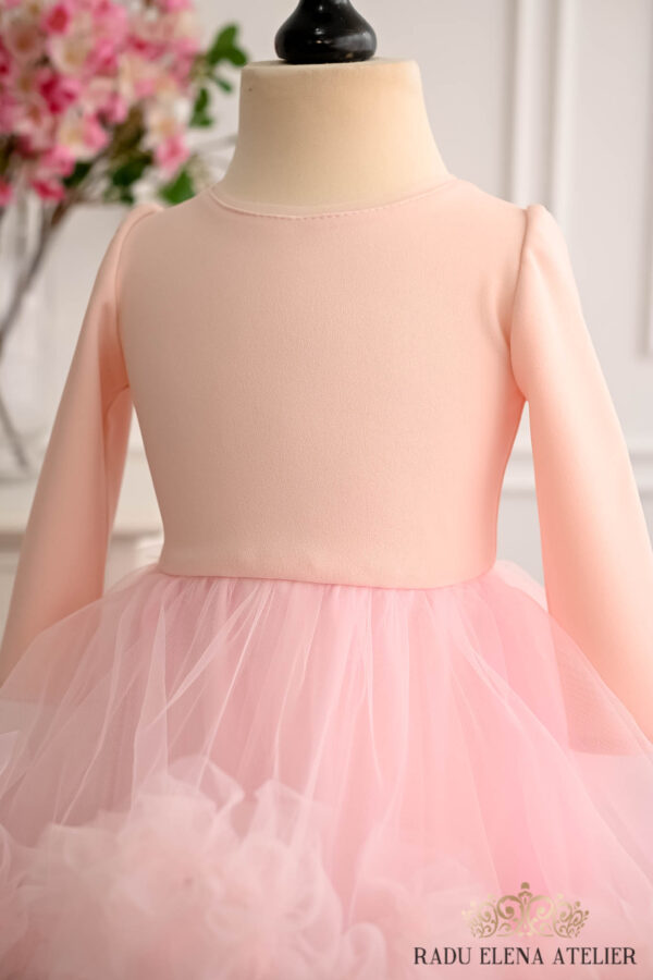 Sweet Rosas-rochita tulle floare/balerina - imagine 3