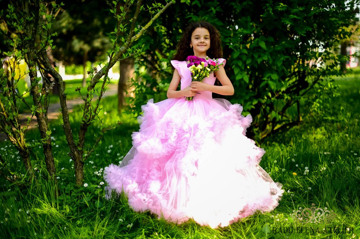Arya(roz deschis)-rochita - imagine 3