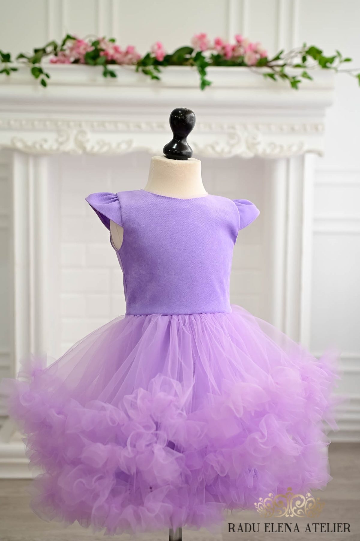 Violette-rochita tulle floare/balerina - imagine 2