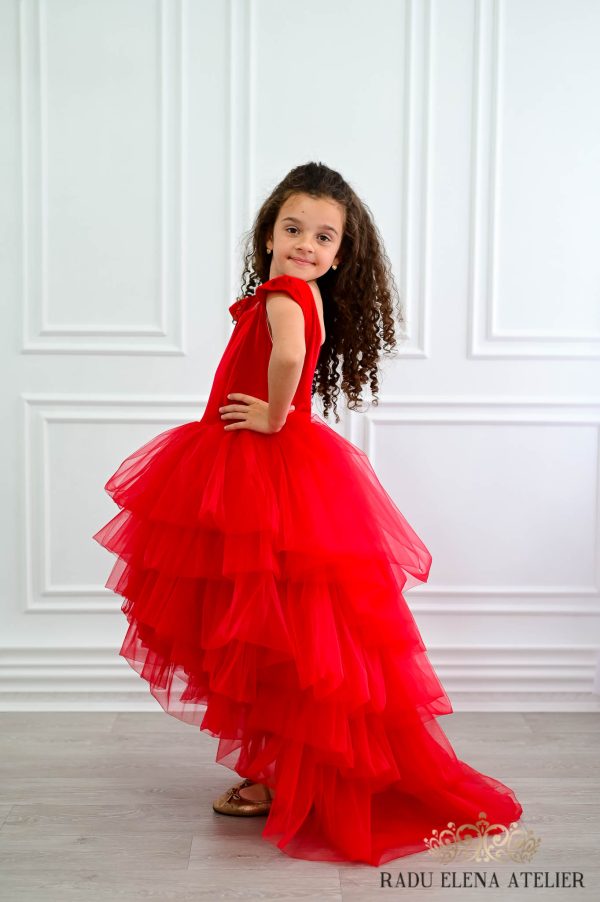 Principessa(red)-rochita cu trena - imagine 4