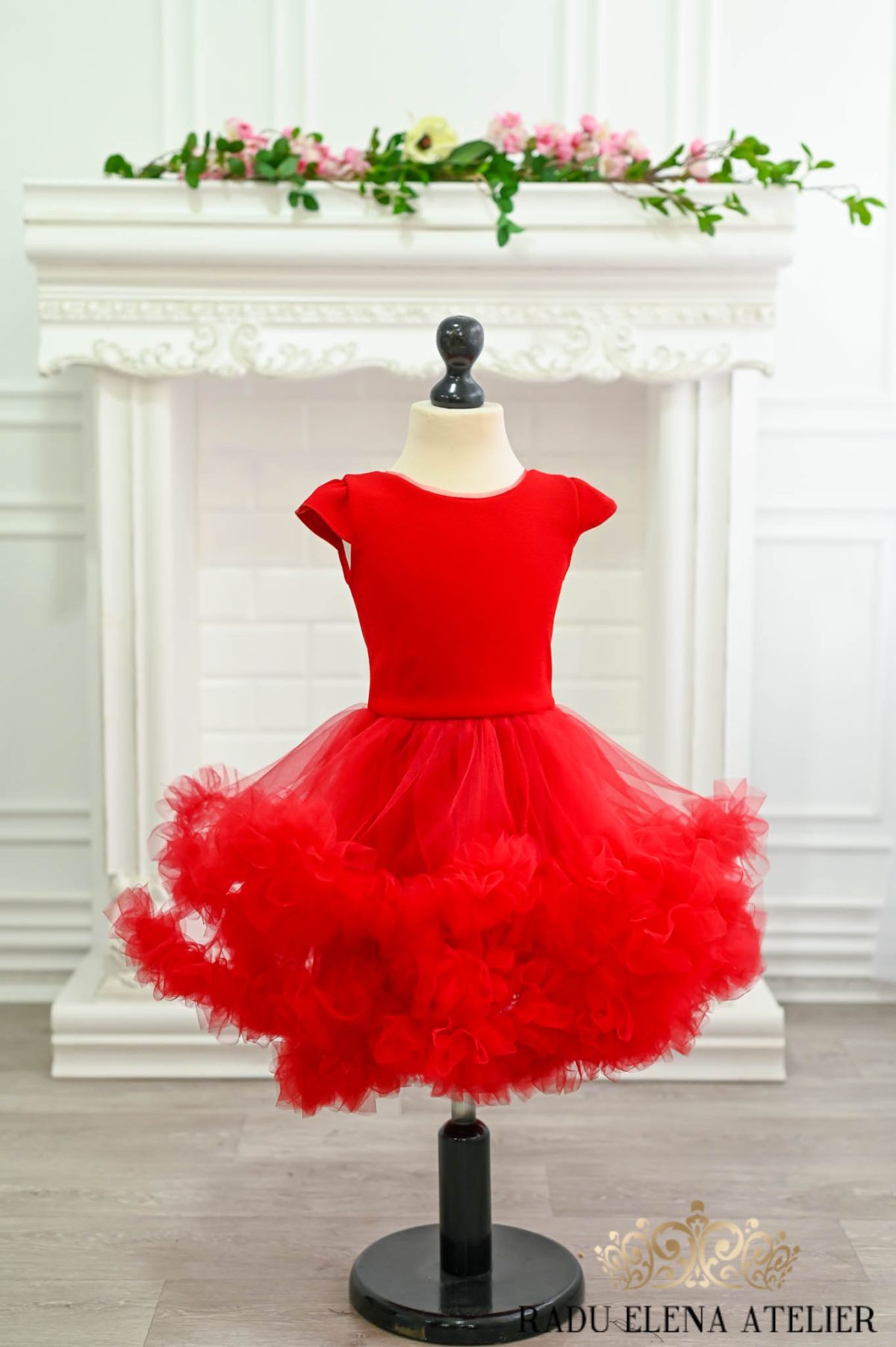 Red-rochita tulle floare/balerina - imagine 2