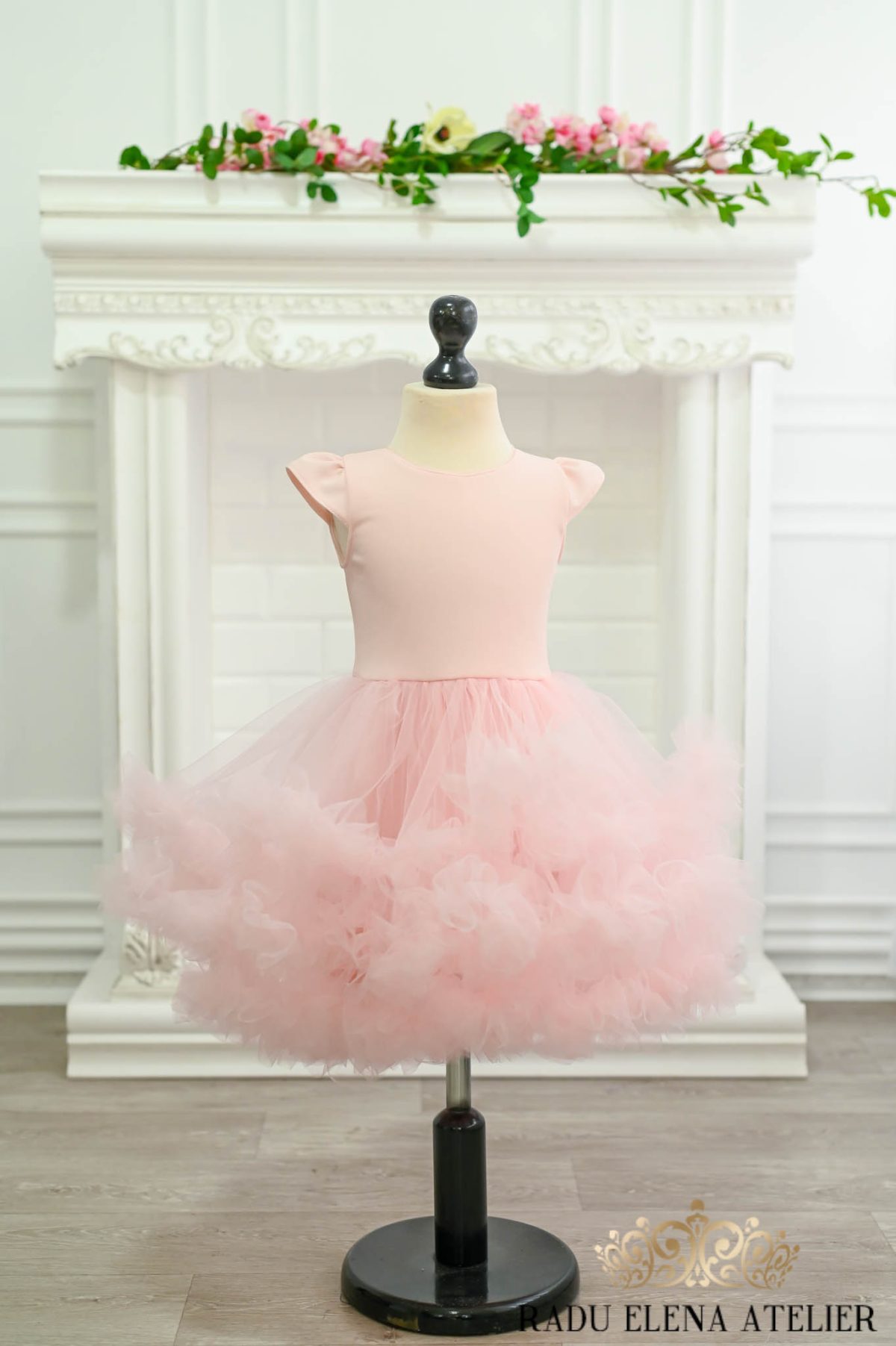 Sweet Rosas-rochita tulle floare/balerina - imagine 2