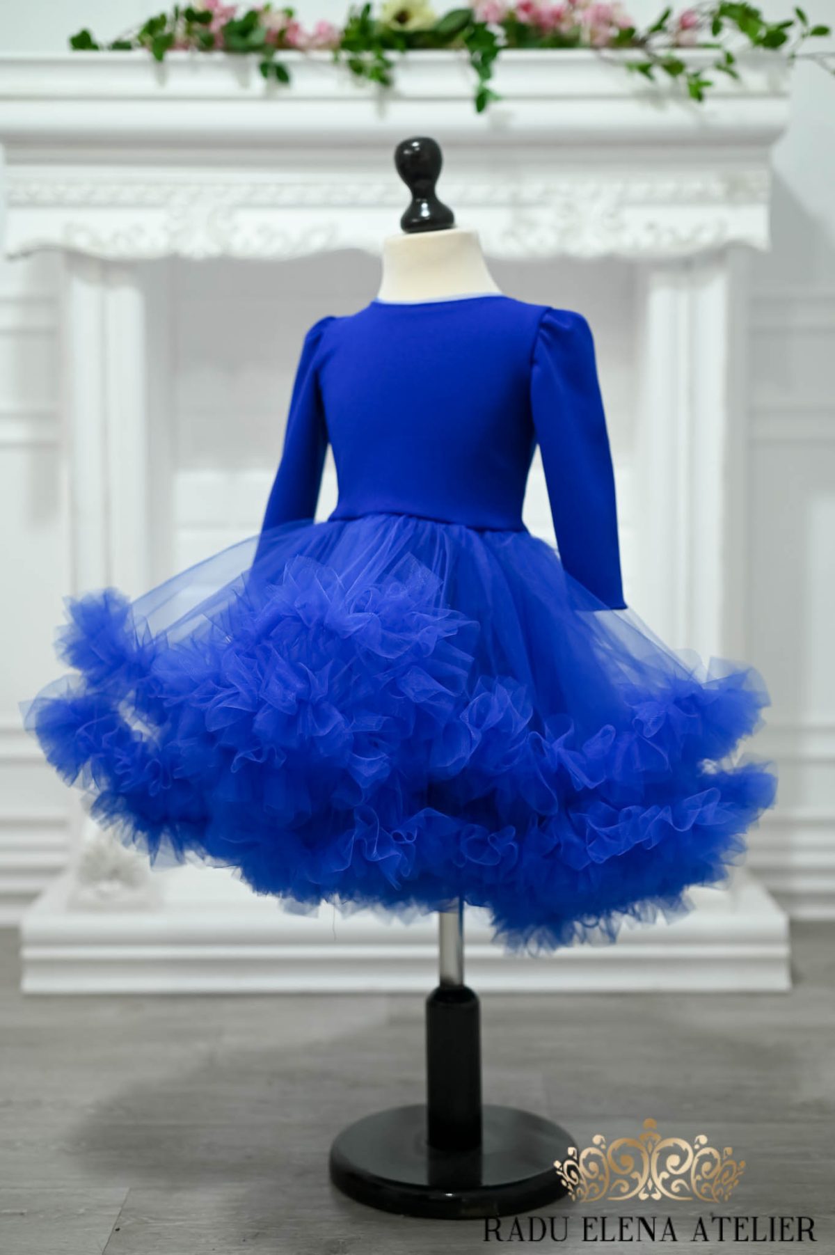 Regal Blue-rochita tulle floare/balerina - imagine 2