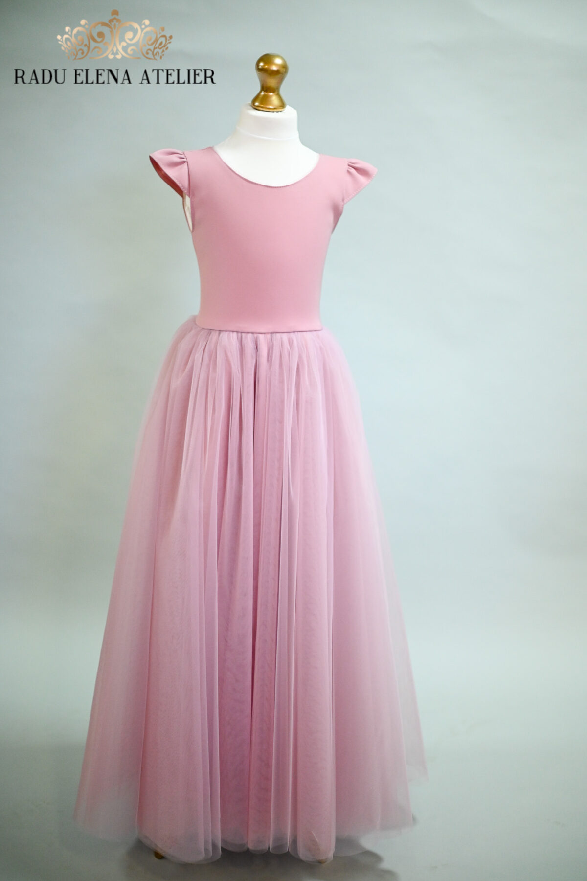 Dark Pink-rochita tulle - imagine 2