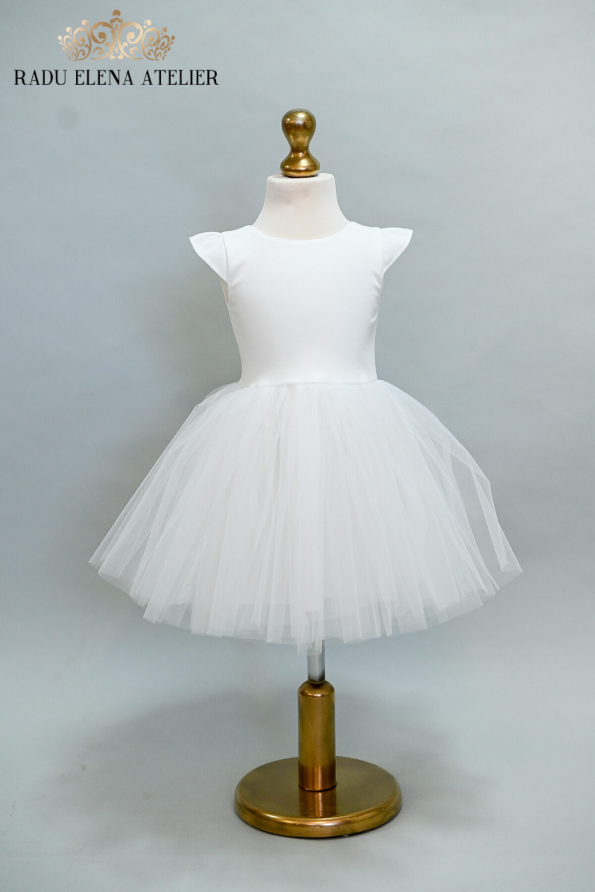 Ivoire-(mini)rochita tulle - imagine 2