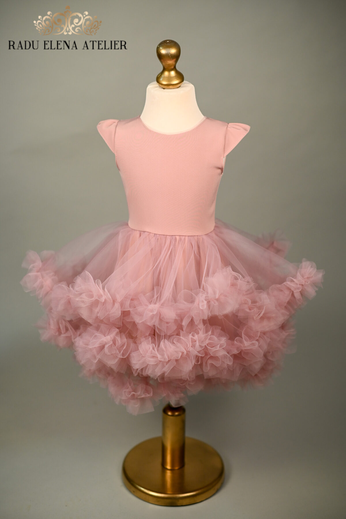 Dark Delicate-rochita tulle floare/balerina - imagine 2