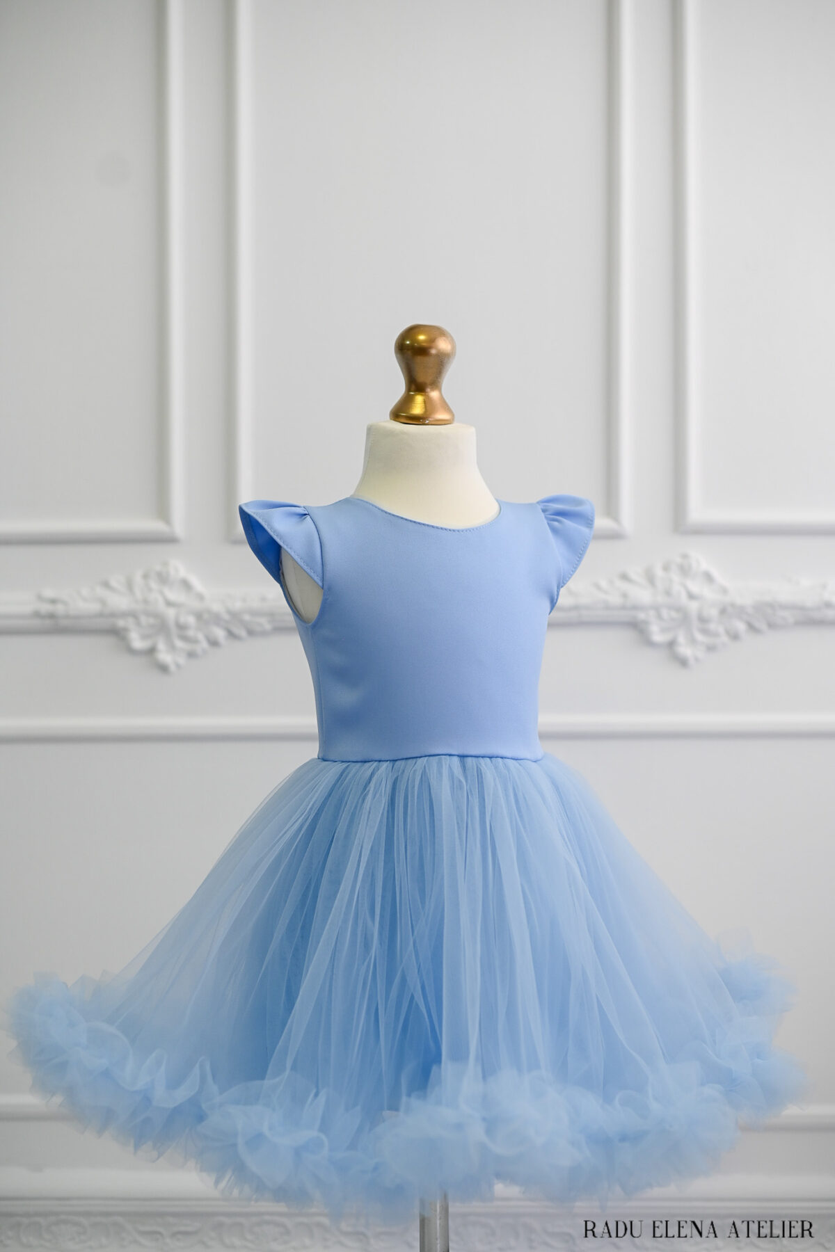 Ciel-rochita tulle floare - imagine 2