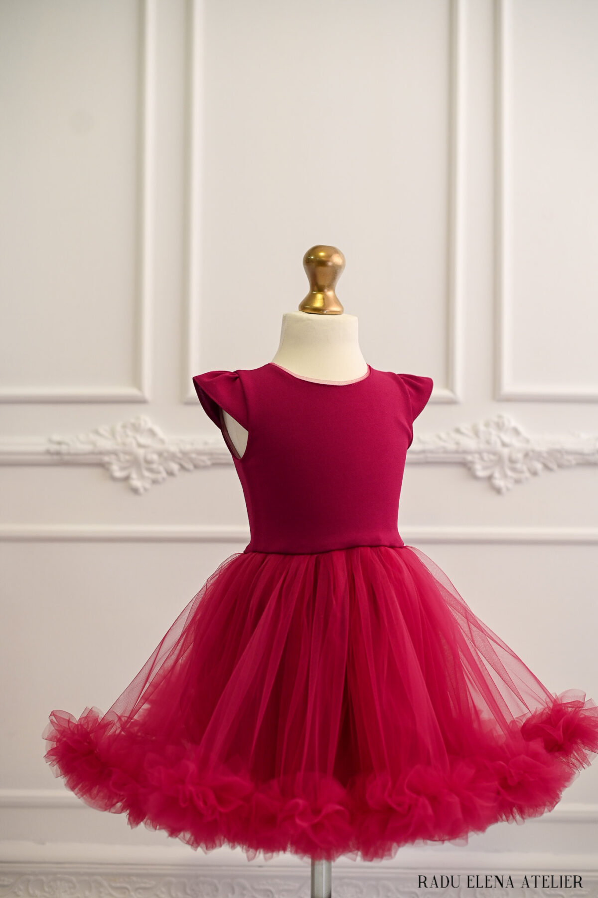 Sweet Anemona-rochita tulle floare - imagine 2