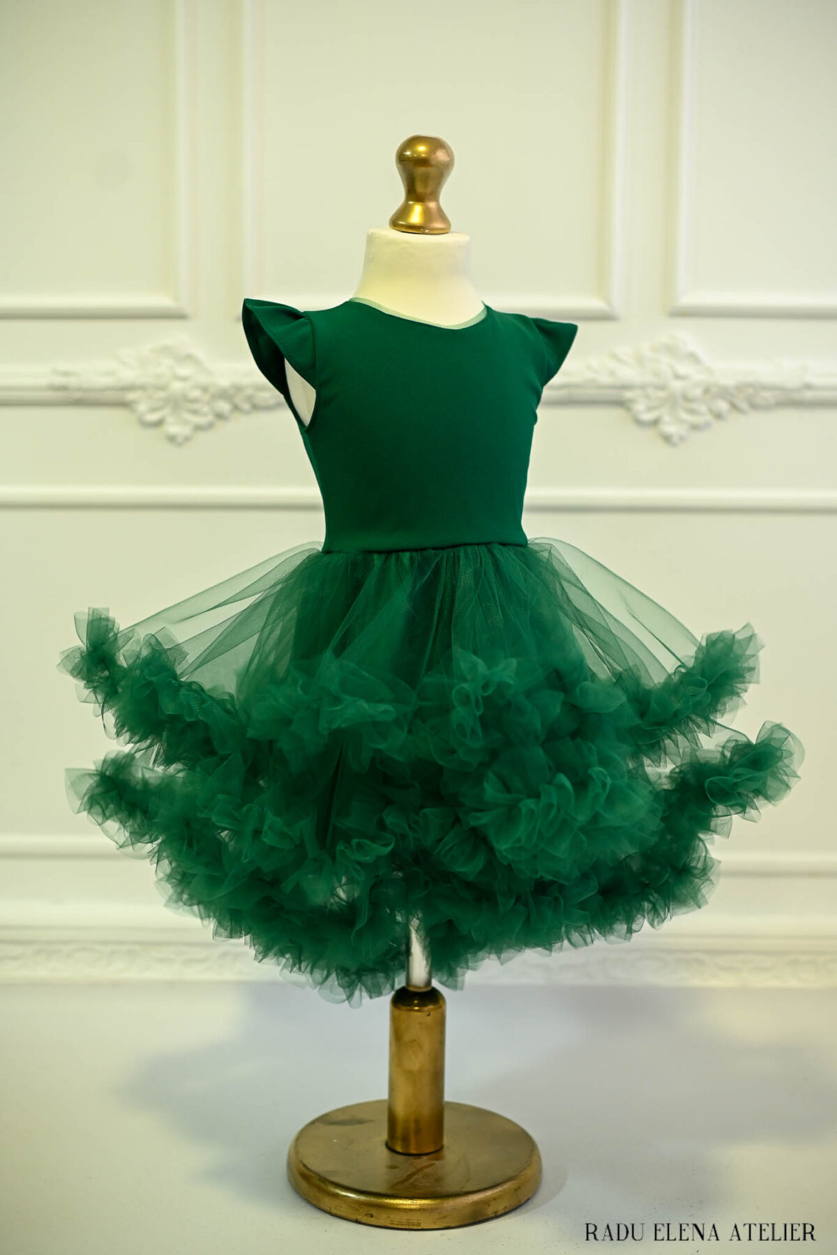 Green-rochita tulle floare/balerina - imagine 2