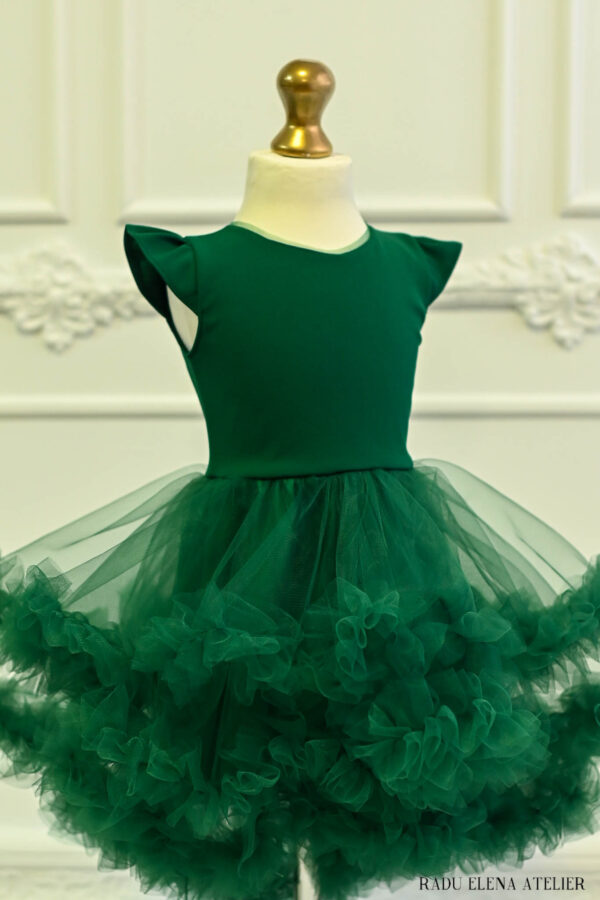 Green-rochita tulle floare/balerina - imagine 3