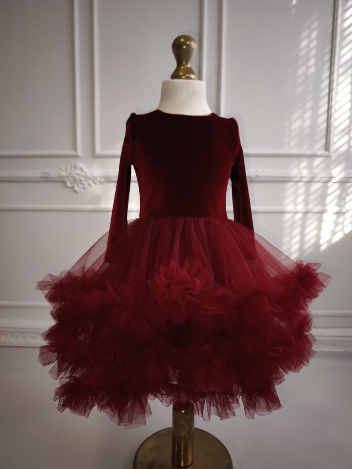 Cherry-rochita tulle floare/balerina - imagine 2