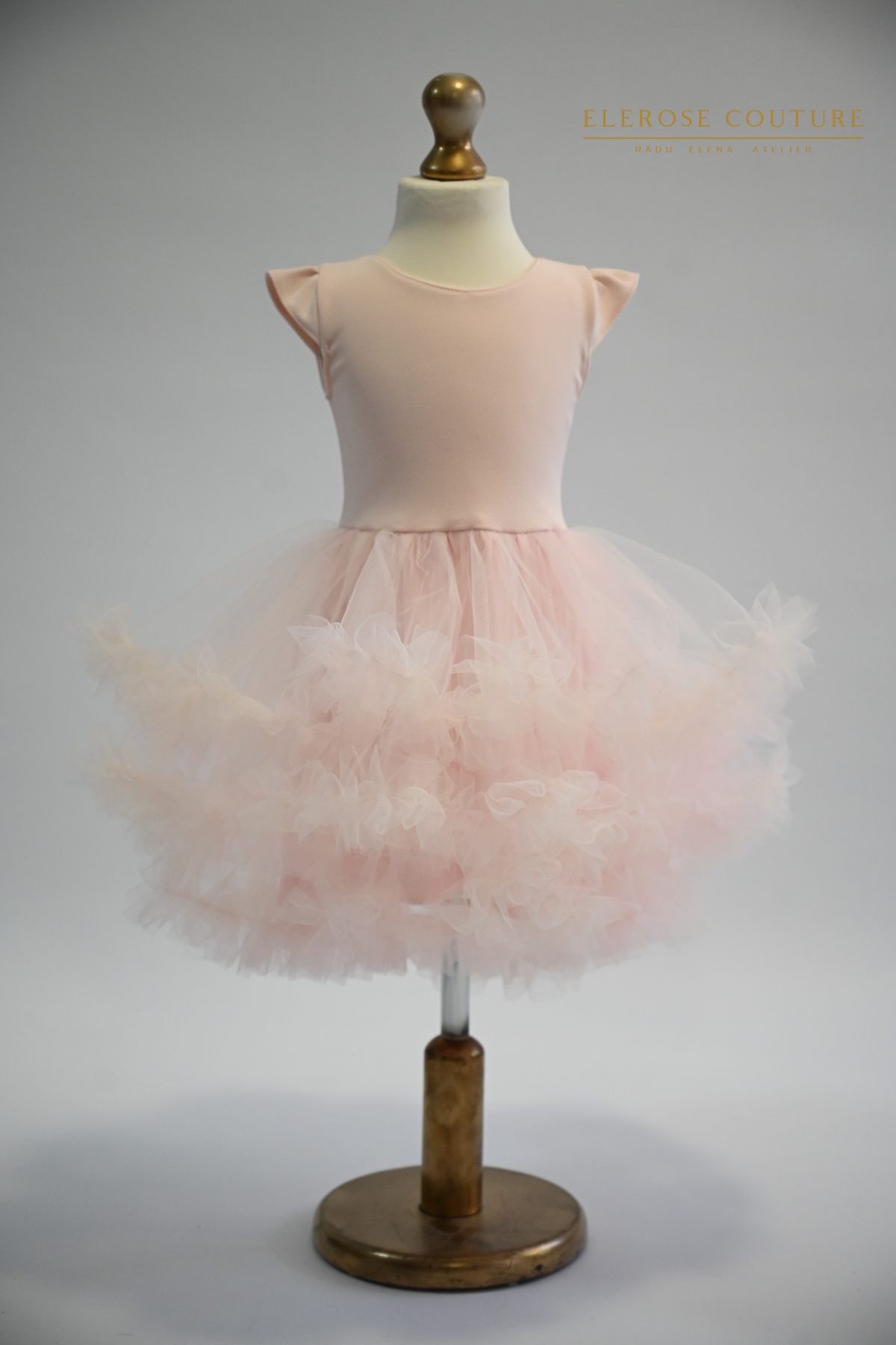 Rosas Potpouri-rochita tulle floare/balerina - imagine 2