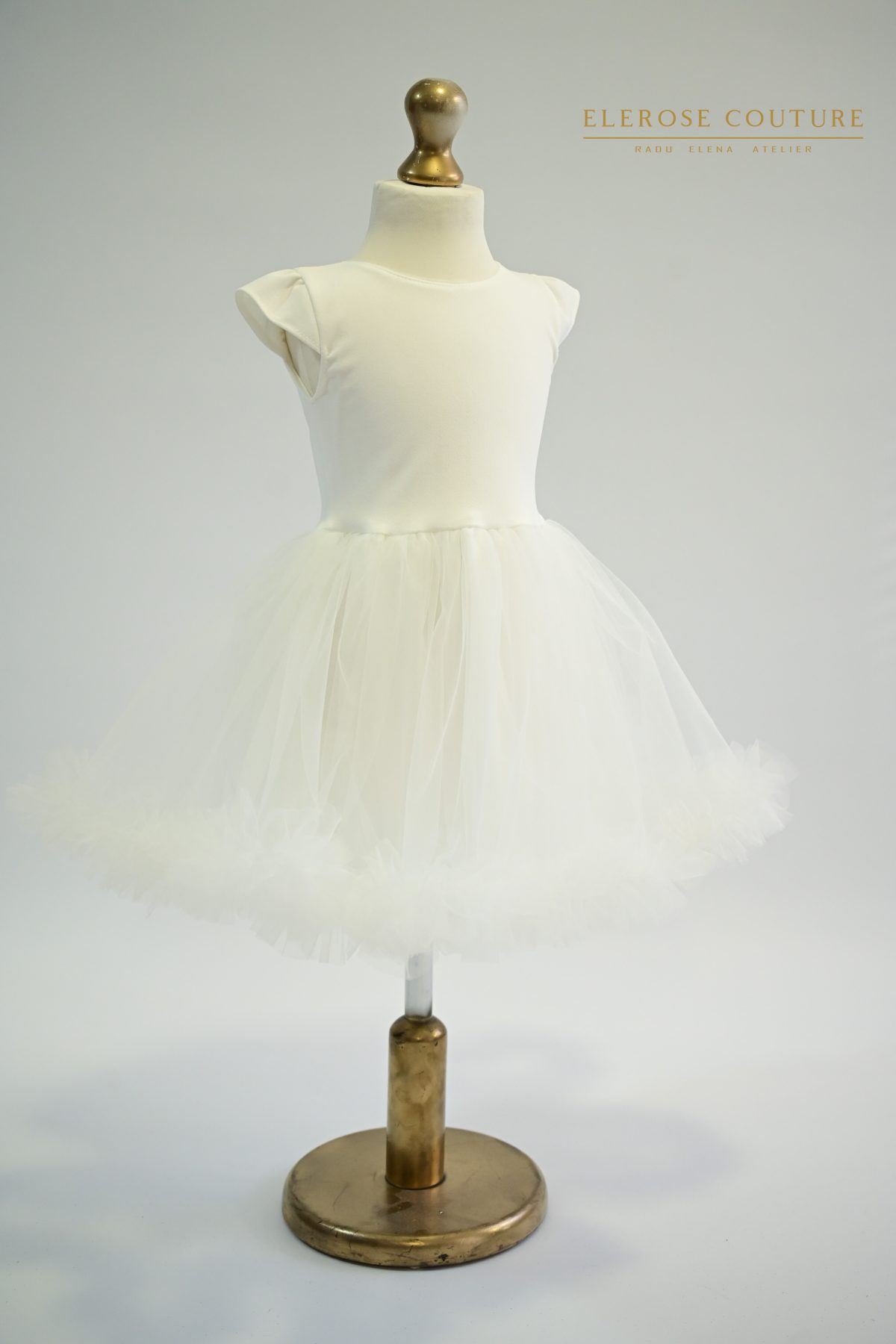 Ivoire-rochita tulle floare - imagine 2