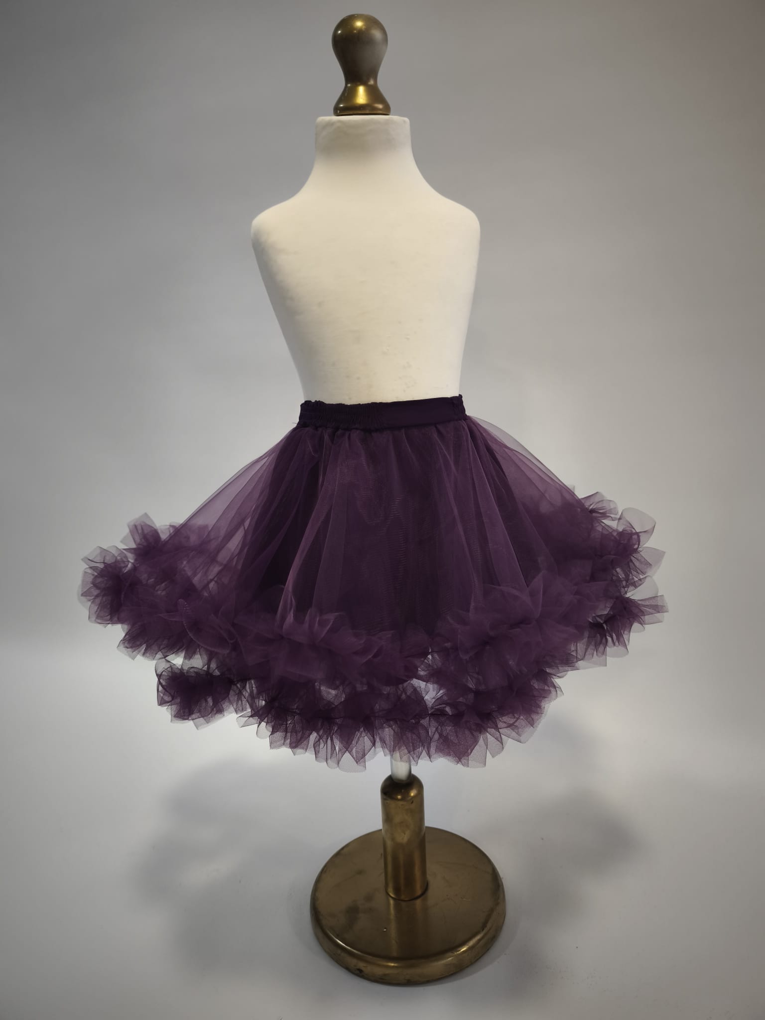 plum Plum-fustita tulle floare/balerina - imagine 1